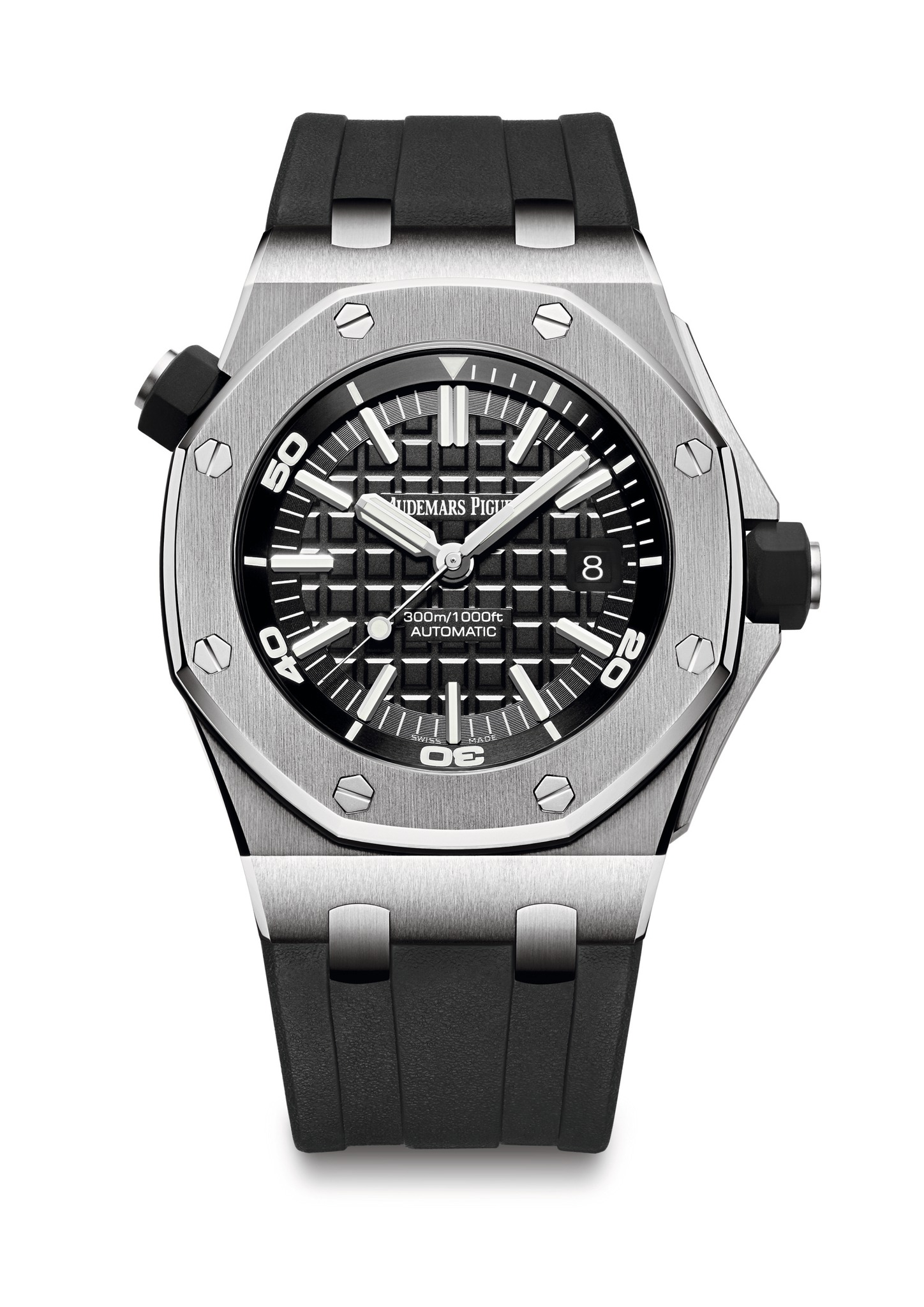 Audemars Piguet Royal Oak Offshore Diver Steel watch REF: 15703ST.OO.A002CA.01
